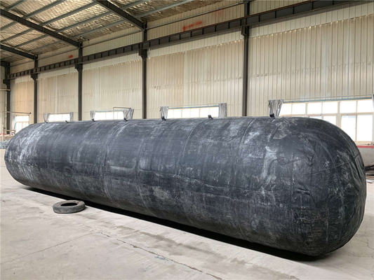 กระเป๋าอากาศสําหรับการปล่อยเรือที่กําหนดเอง ความยาว 1.0m-35m สําหรับการยกกระเป๋ากระบวนการช่วยเหลือเรือใต้น้ํา