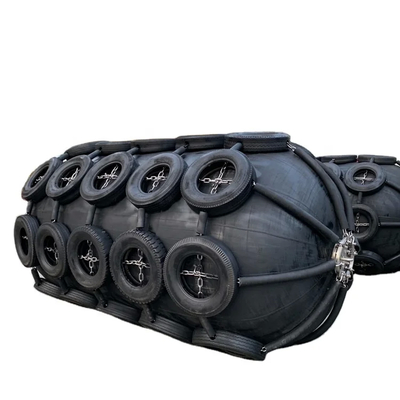 ความยาว ≥ 400% สีขาว Marine Pneumatic Floating Airbag Fender