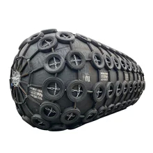 สีขาวหนา 0.05MPa อุตสาหกรรม floating pneumatic ยาง Fender สําหรับนอกทะเล