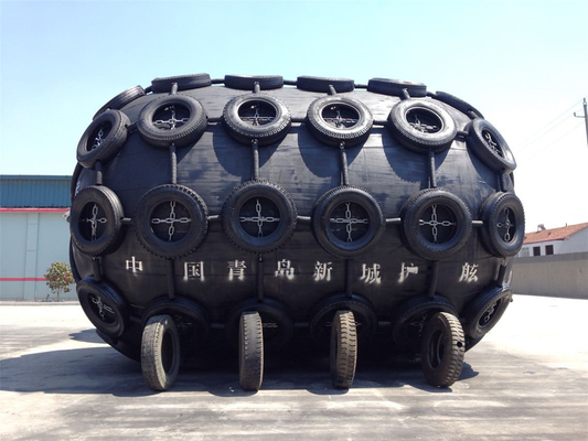 ความยาว ≥ 400% สีขาว Marine Pneumatic Floating Airbag Fender