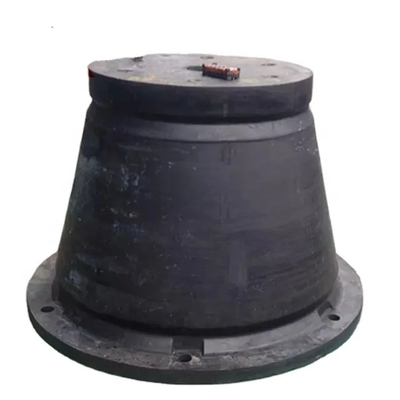 รูปแบบการออกแบบ ขั้นตอน โคเนส ยาง Fenders สําหรับอุตสาหกรรม mooring ผ่อนคลายกระแทก E / RH ค่าสูง