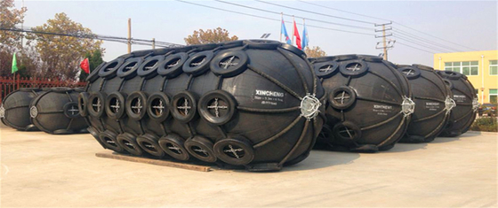 เครื่องปนูเมติกสําหรับเรือ ขนาด 3.3x6.5m ยางธรรมชาติ โยโกฮาม่า ดีไซน์
