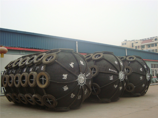 3.3x6.5m ปนูเมติกเรือ Fender ความดันสูงยางธรรมชาติ