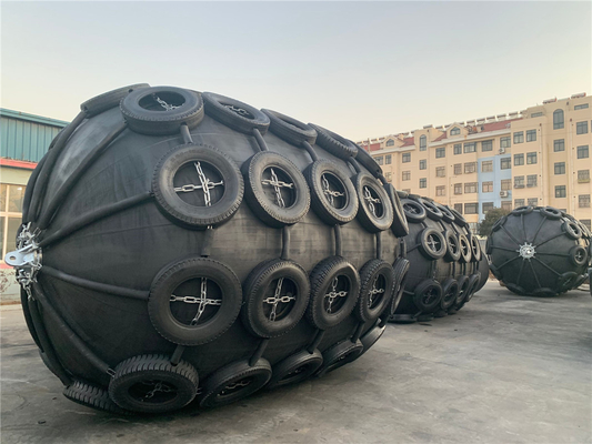 3.3x6.5m ปนูเมติกเรือ Fender ความดันสูงยางธรรมชาติ