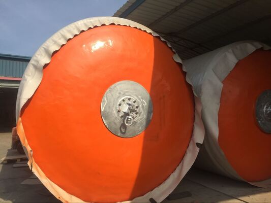 บังโคลนกันชนโฟมเติมอากาศ โครงสร้าง EVA แข็ง เหมาะสำหรับท่าเรือ ท่าจอดเรือ และสถานีเทียบเรืออุตสาหกรรม