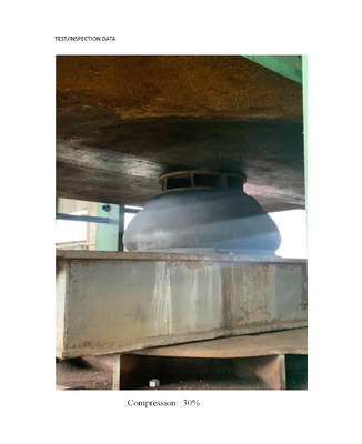 SGS อนุมัติ Fenders ยางโคนที่ให้ความแข็งแรง 60-70 Shore A และความทนทานกับสภาพอากาศ