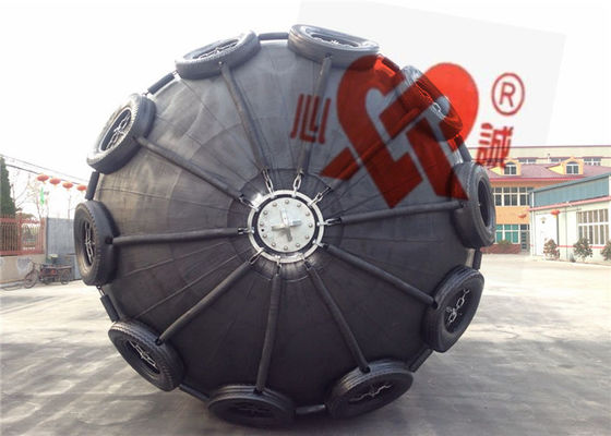 ISO9001 Yokohama Ship Fenders เรือยอชท์ขนาดใหญ่ 3.3m เส้นผ่านศูนย์กลาง